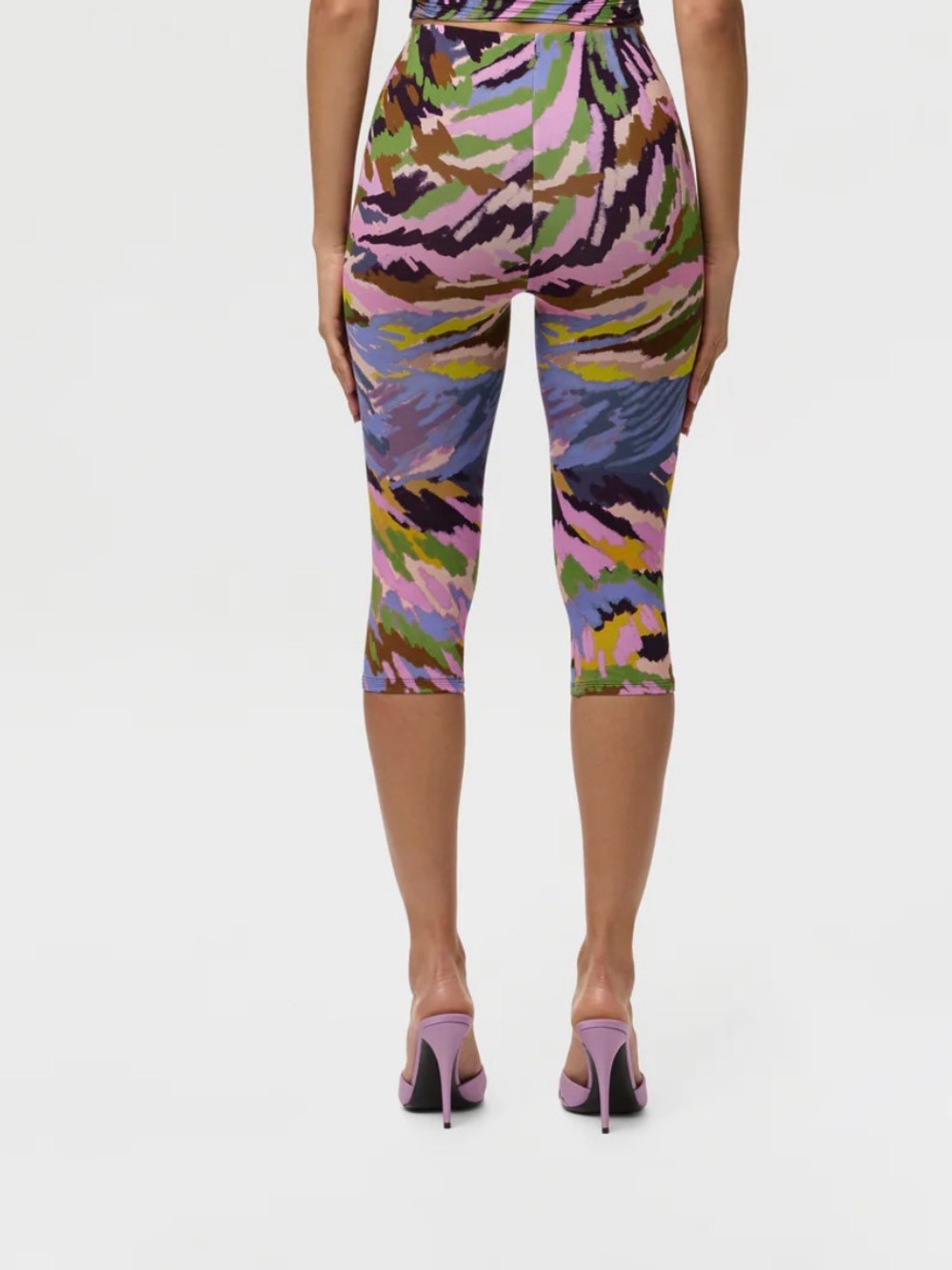 NAKED PRINT CAPRI LEGGING - Picture 2 of 6